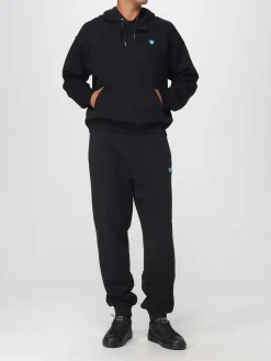 Felpa con cappuccio in cotone con logo Medusa Versace