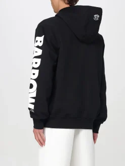 Felpa con cappuccio in cotone con logo Barrow