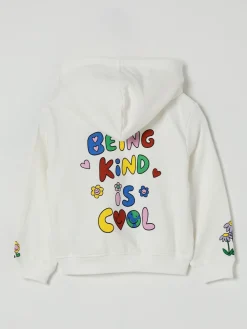 Felpa con cappuccio in cotone Stella McCartney Kids