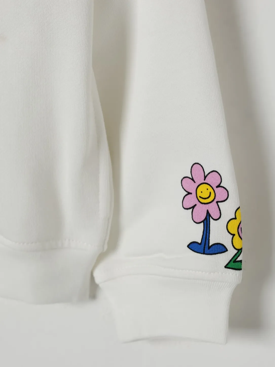 Felpa con cappuccio in cotone Stella McCartney Kids