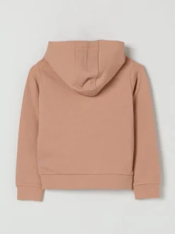 Felpa con cappuccio in cotone con logo Moncler