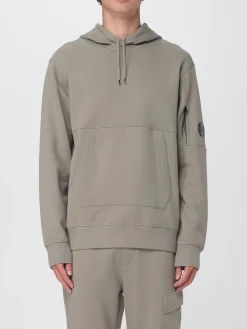 Felpa con cappuccio in cotone C.P. Company