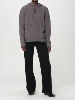 Felpa con cappuccio in maglia McQueen