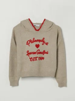 Felpa con cappuccio in maglia Philosophy Di Lorenzo Serafini