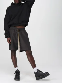 Felpa con cappuccio in misto cotone con logo Fear Of God