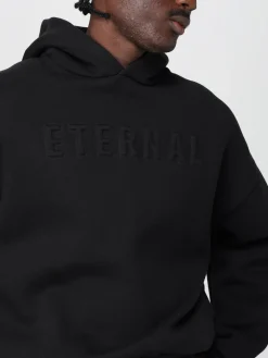 Felpa con cappuccio in misto cotone con logo Fear Of God