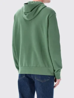 Felpa con cappuccio in misto cotone con logo Pony Polo Ralph Lauren