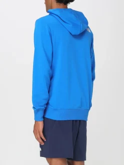 Felpa con cappuccio in misto cotone con logo The North Face