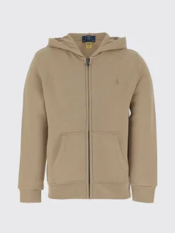 Felpa con cappuccio in misto cotone Polo Ralph Lauren