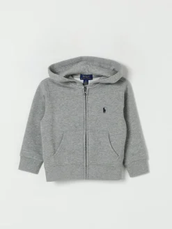 Felpa con cappuccio in misto cotone Polo Ralph Lauren