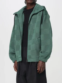 Felpa con cappuccio in poliestere a quadri Ferrari