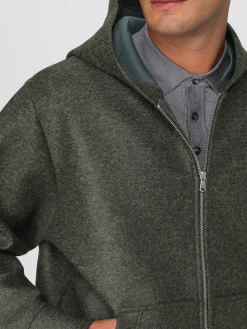 Felpa con cappuccio in poliestere A.P.C.