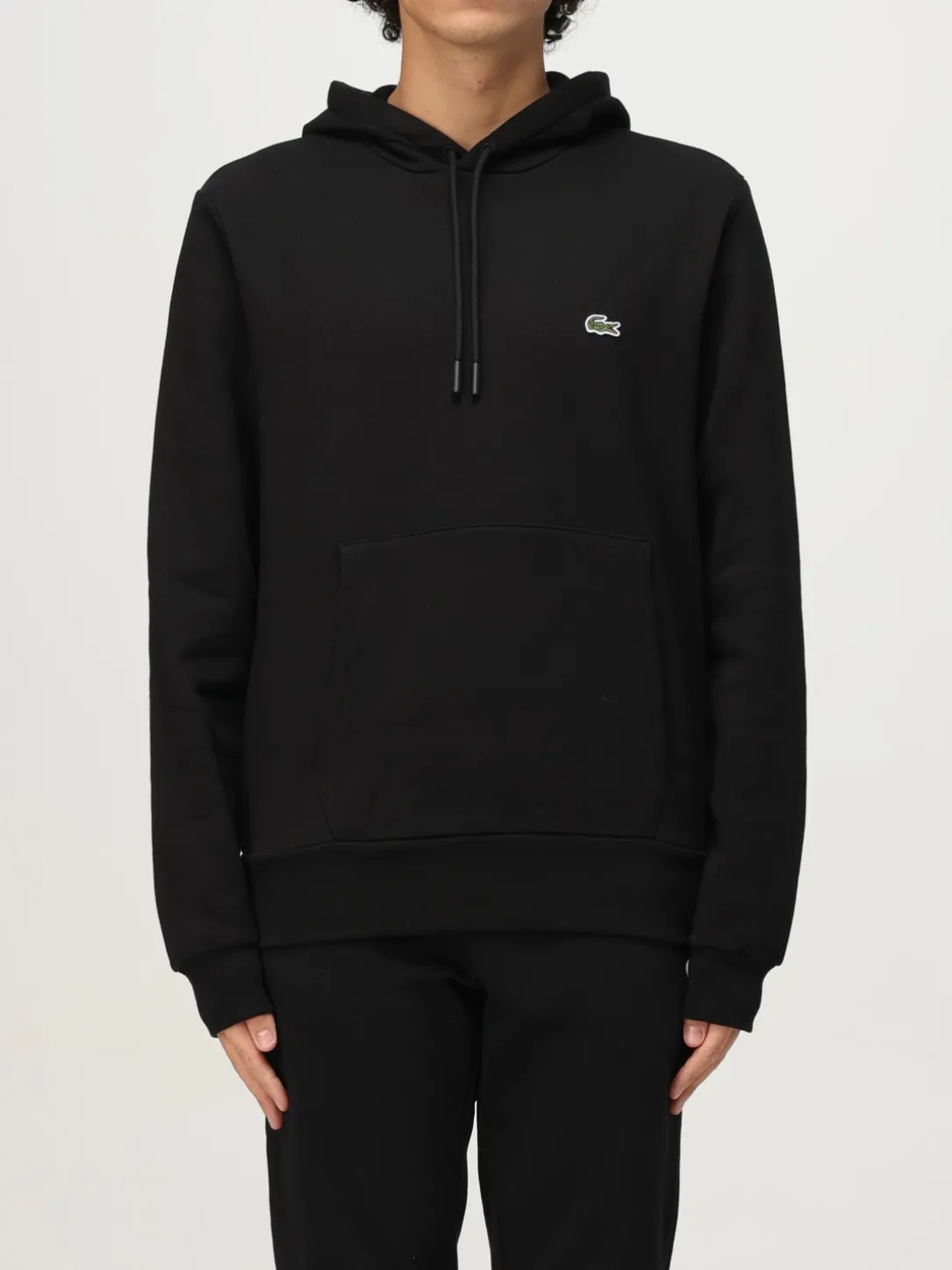 Felpa con cappuccio Lacoste in cotone