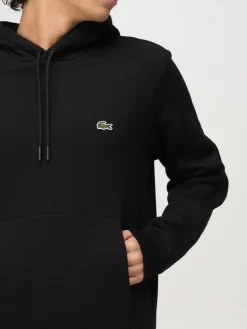 Felpa con cappuccio Lacoste in cotone