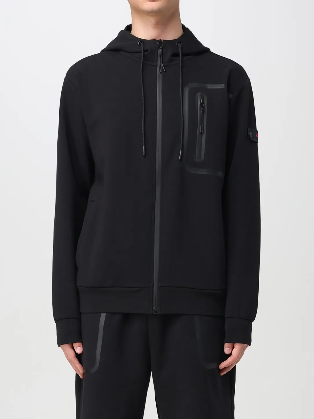 Felpa con cappuccio Peuterey in misto cotone