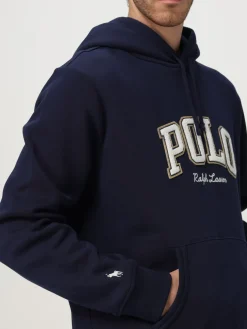 Felpa con cappuccio Polo Ralph Lauren in misto cotone