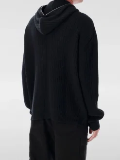 Felpa con cappuccio Rick Owens in lana