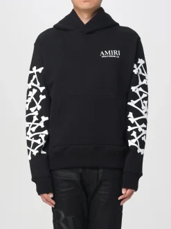 Felpa con cappuccio stampata Amiri