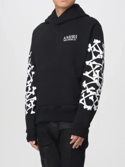 Felpa con cappuccio stampata Amiri