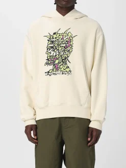 Felpa con cappuccio stampata Brain Dead