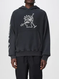 Felpa con cappuccio stampata Brain Dead