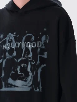 Felpa con cappuccio stampata Misbhv