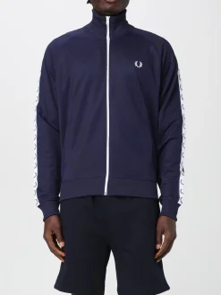 Felpa con zip Fred Perry