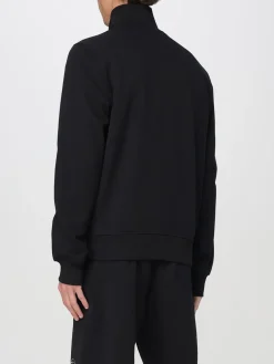 Felpa con zip in cotone Oval D Diesel