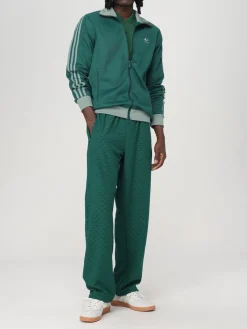 Felpa con zip in misto cotone Adidas Originals
