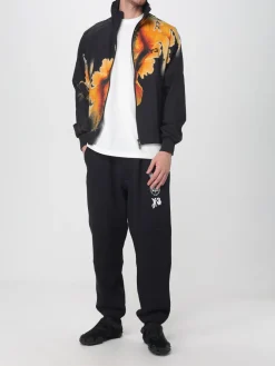 Felpa con zip in poliestere stampata Y-3