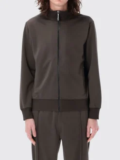 Felpa con zip in poliestere Palm Angels