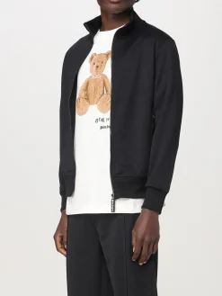 Felpa con zip in poliestere Palm Angels