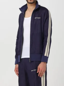 Felpa con zip Palm Angels in nylon