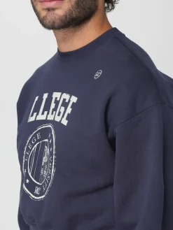 Felpa crop con logo Recto in cotone