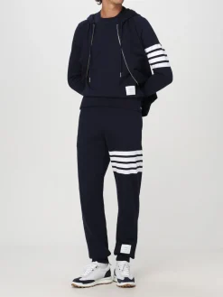 Felpa di cotone 4-bar Thom Browne