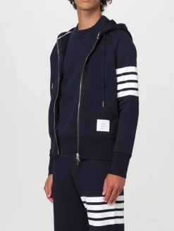 Felpa di cotone 4-bar Thom Browne