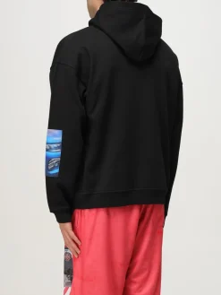 Felpa Diesel in cotone con stampa grafica