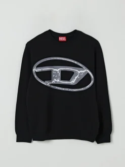 Felpa Diesel in cotone con logo