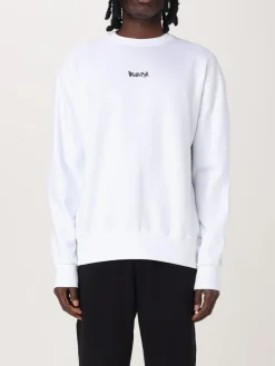 Felpa Disclaimer in cotone con logo