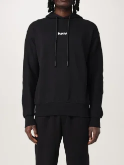 Felpa Disclaimer in cotone con cappuccio