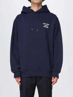 Felpa Drôle De Monsieur in cotone con slogan