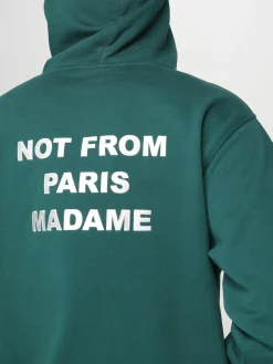 Felpa Drole De Monsieur in cotone con logo