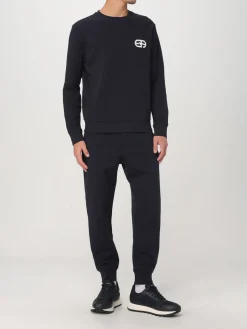 Felpa Emporio Armani in cotone con logo