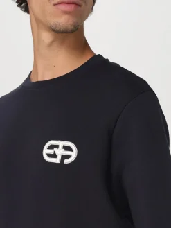 Felpa Emporio Armani in cotone con logo