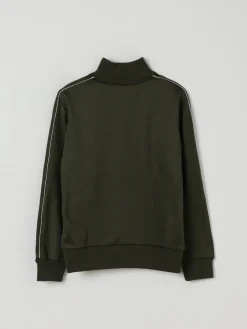 Felpa in acetato con logo Oval D Diesel