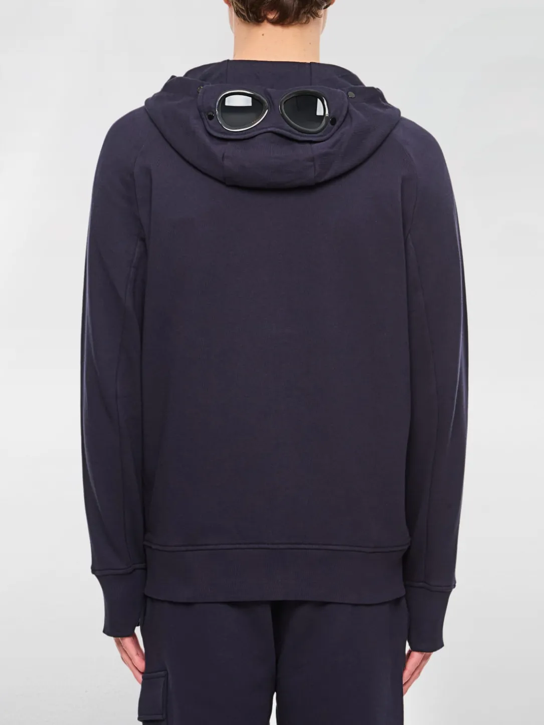 Felpa in cotone con cappuccio C.P. Company