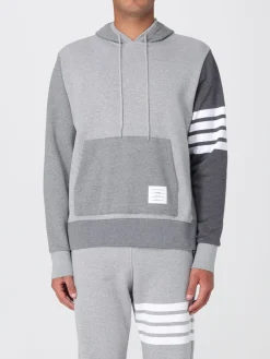 Felpa in cotone con cappuccio Thom Browne