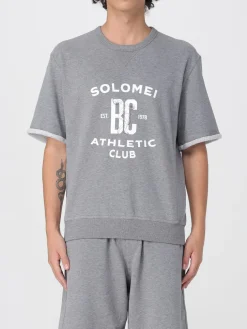 Felpa in cotone con logo Brunello Cucinelli