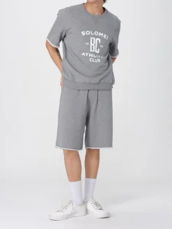 Felpa in cotone con logo Brunello Cucinelli