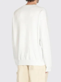 Felpa in cotone con logo Moschino Couture